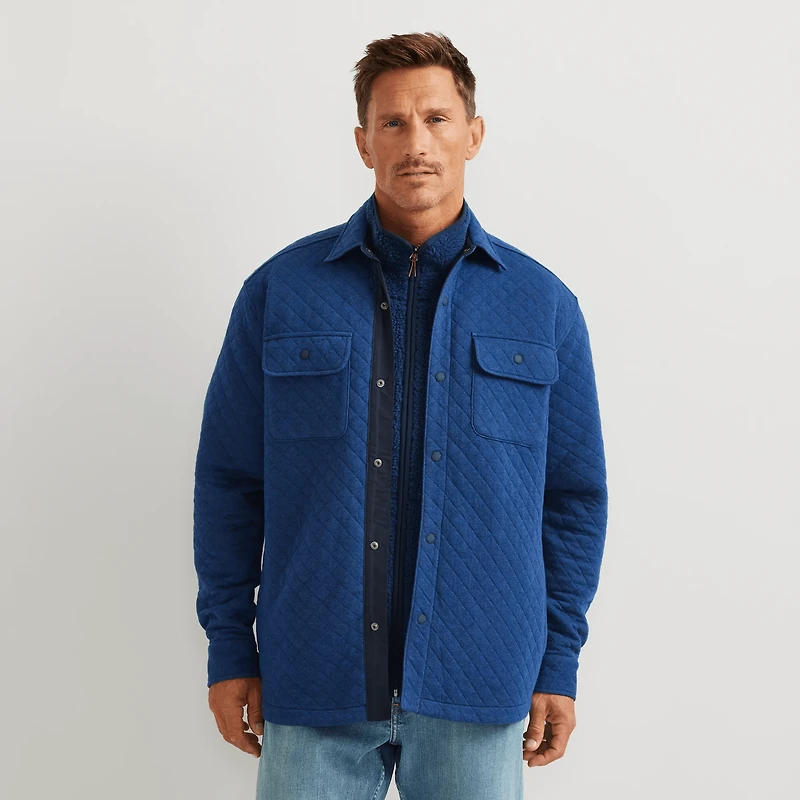 Quilted Shirt Jacket