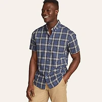 Men's Tidelands Short-Sleeve Yarn-Dyed Textured Shirt