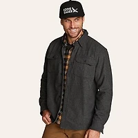 Basin Wool-Blend Shirt