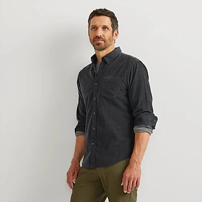 Men's Fine-Wale Corduroy Shirt