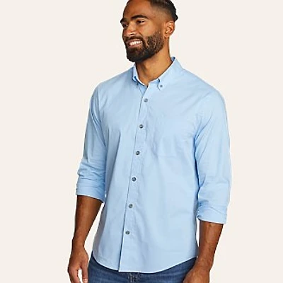 Men's Voyager Flex Long-Sleeve Dress Shirt