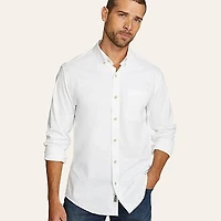 Men's Voyager Flex Long-Sleeve Dress Shirt