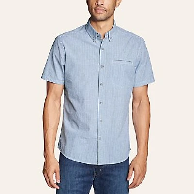 Men's Bainbridge Short-Sleeve Seersucker Shirt