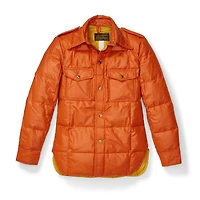 1970s Quilted Down Shirt Jacket