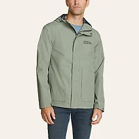 Men's Packable Waterproof Rainfoil Storm Rain Jacket