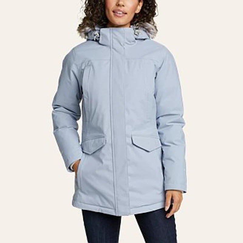 Women's Silver Lining Down Waterproof Rain Parka