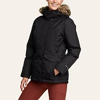 Women's Silver Lining Down Waterproof Hooded Rain Jacket