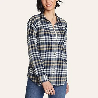 Women's Forest Flannel - Boyfriend Fit