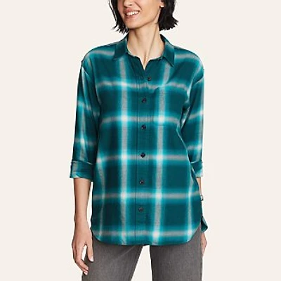 Women's Woodland Boyfriend Flannel