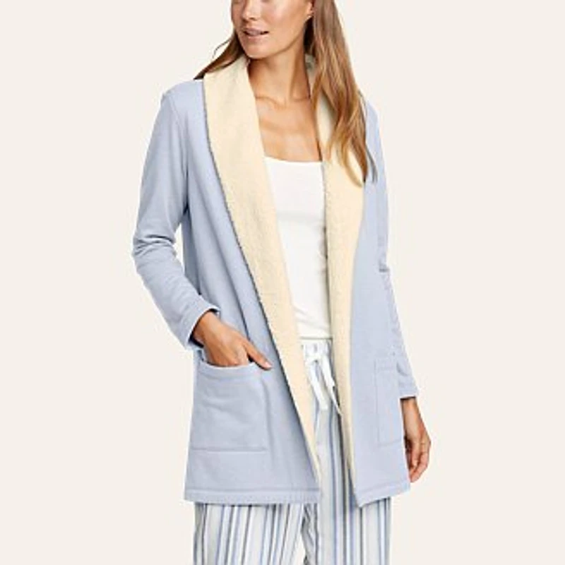 Women's Faux Shearling Cabin Cardigan