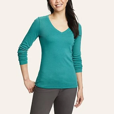 Women's Stine's Long-Sleeve V-Neck T-Shirt