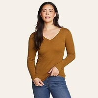 Women's Stine's Long-Sleeve V-Neck T-Shirt