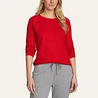 Women's Thermal Raglan Long-Sleeve Crew