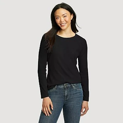 Women's Thermal Raglan Long-Sleeve Crew