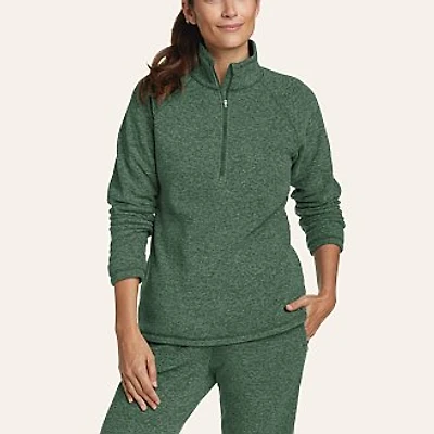Women's Fast Fleece Raglan-Sleeve 1/4-Zip