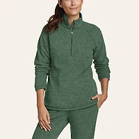 Women's Fast Fleece Raglan-Sleeve 1/4-Zip