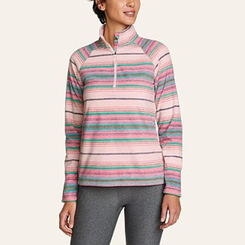 Women's Fast Fleece Raglan-Sleeve 1/4-Zip