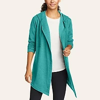 Women's Camp Fleece Hoodie Wrap