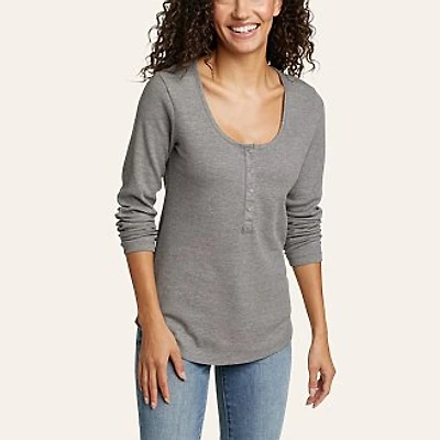 Women's Thermal Snap Henley