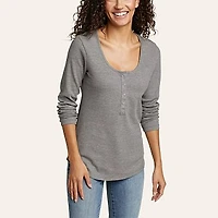 Women's Thermal Snap Henley
