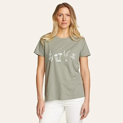 Women's Short-Sleeve Graphic T-Shirt
