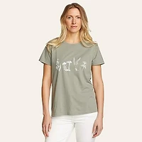 Women's Short-Sleeve Graphic T-Shirt
