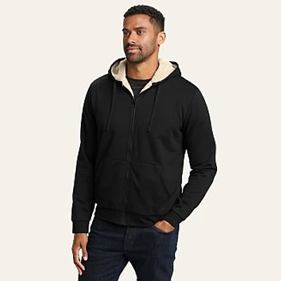 Men's Everyday Fleece Full-Zip Faux Shearling-Lined Hoodie