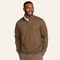 Men's Everyday Faux-Shearling-Lined 1/4-Zip