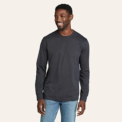 Men's Legend Wash Classic Long-Sleeve 100% Cotton T-Shirt