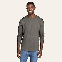 Men's Legend Wash Classic Long-Sleeve 100% Cotton T-Shirt