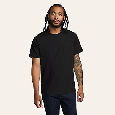 Men's Legend Wash Classic Short-Sleeve 100% Cotton Pocket T-Shirt