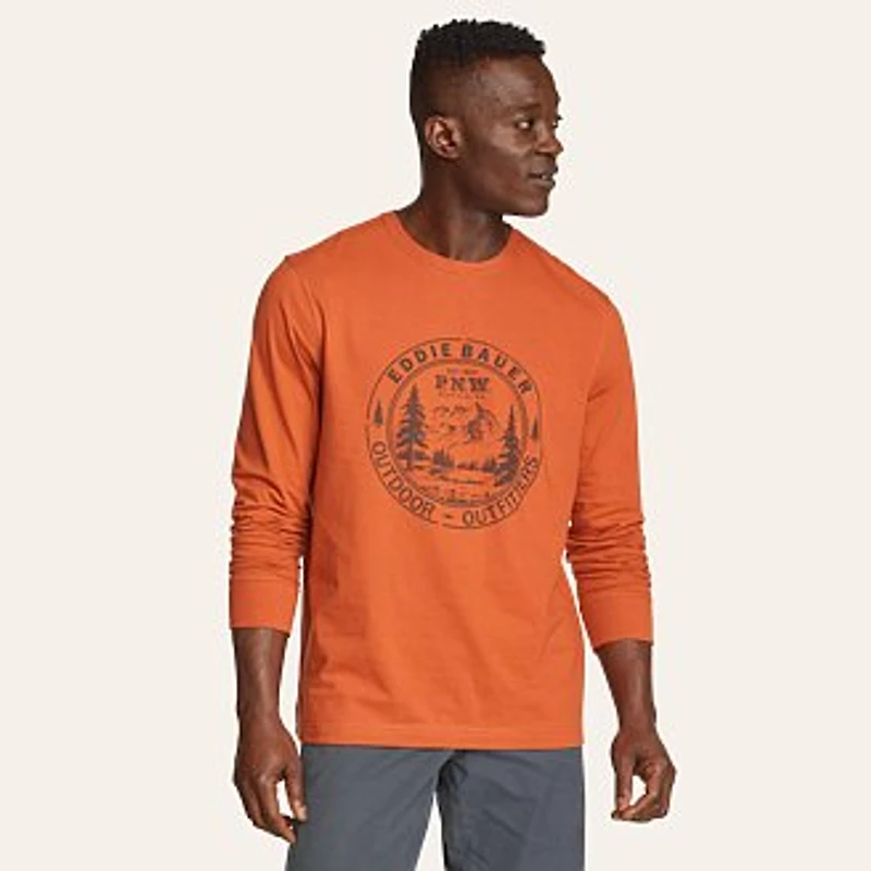 Long-Sleeve Graphic T-Shirt