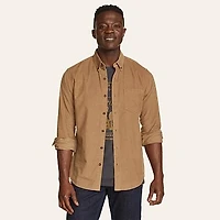 Men's Corduroy Long-Sleeve Shirt