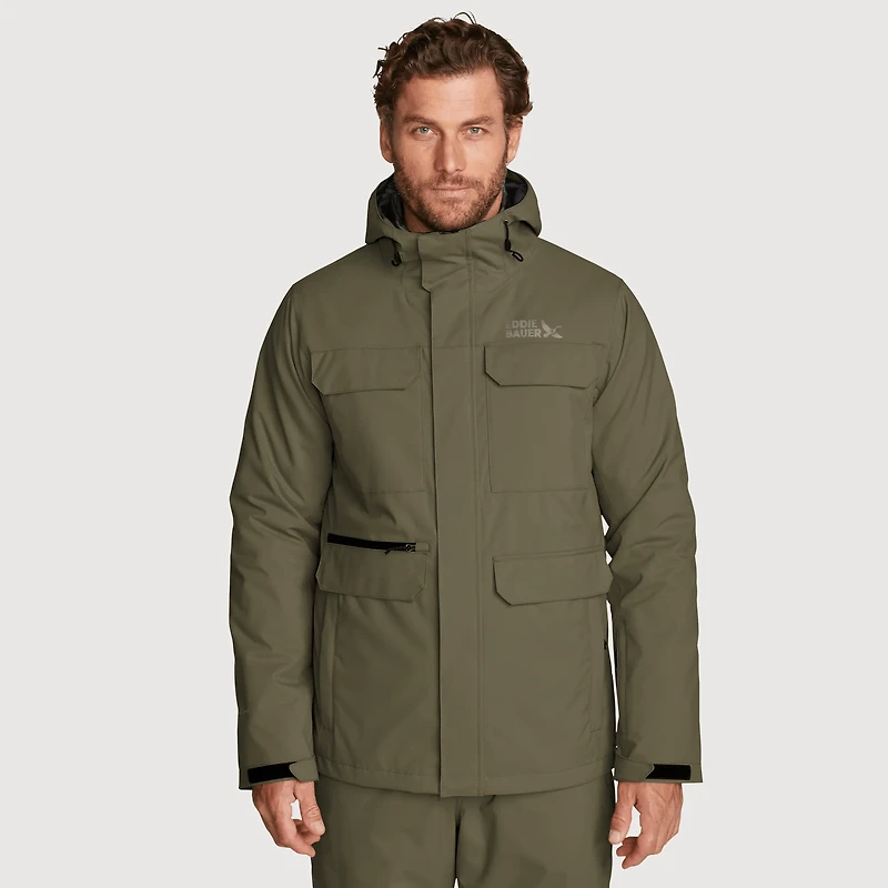 Funkski 3-In-1 Insulated Waterproof Hooded Ski Jacket