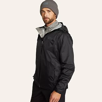 Men's Packable Cloud Cap Waterproof Rain Jacket