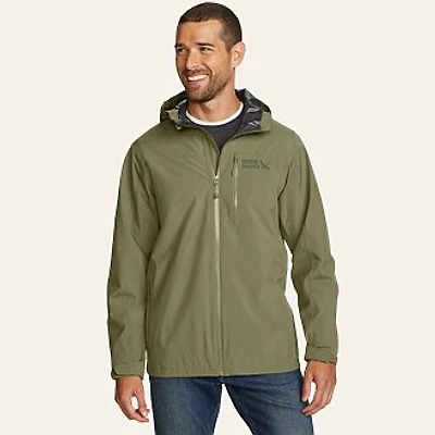 Men's Cloud Cap Stretch Waterproof Rain Jacket