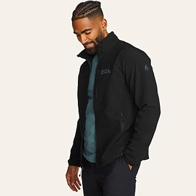 Men's Sandstone Grid Jacket