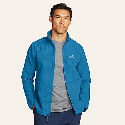 Men's Sandstone Grid Jacket