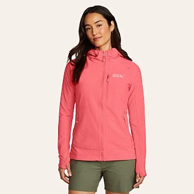 Women's Sandstone Backbone Grid Hoodie