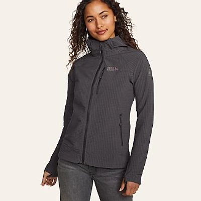 Women's Sandstone Backbone Grid Hoodie