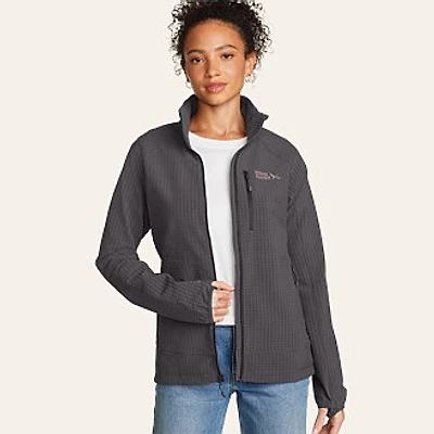 Women's Sandstone Backbone Grid Jacket