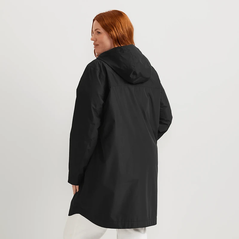 Port Townsend Waterproof Hooded Trench Coat
