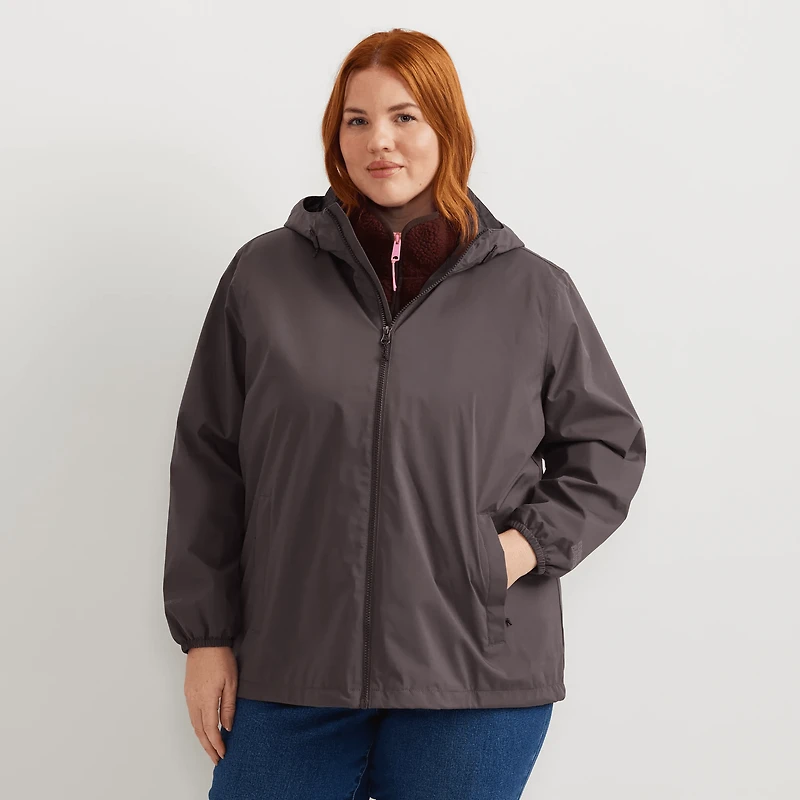 Rainy Pass Water-Repellent Hooded Jacket