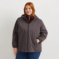 Rainy Pass Water-Repellent Hooded Jacket