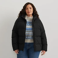 Essential Down Hooded Jacket