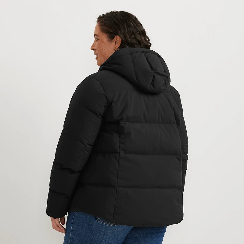 Essential Down Hooded Jacket