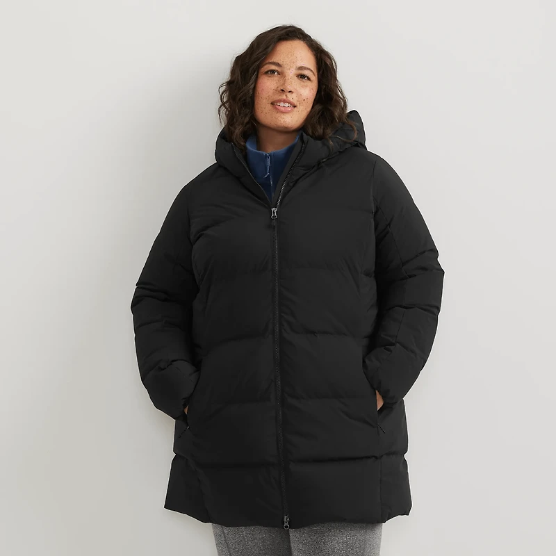 Essential Down Hooded Parka