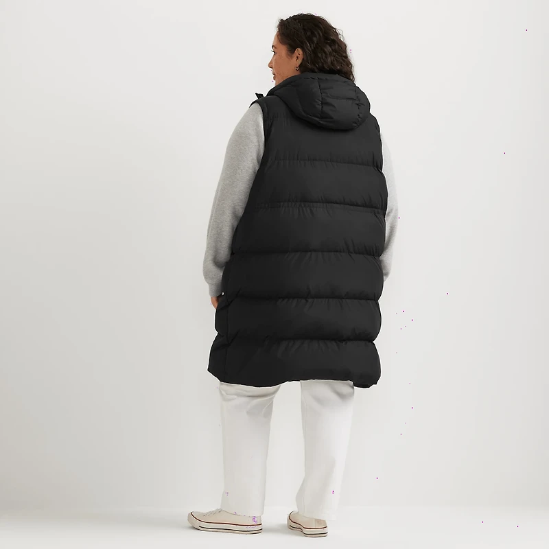 Ketchum Long Down Hooded Vest