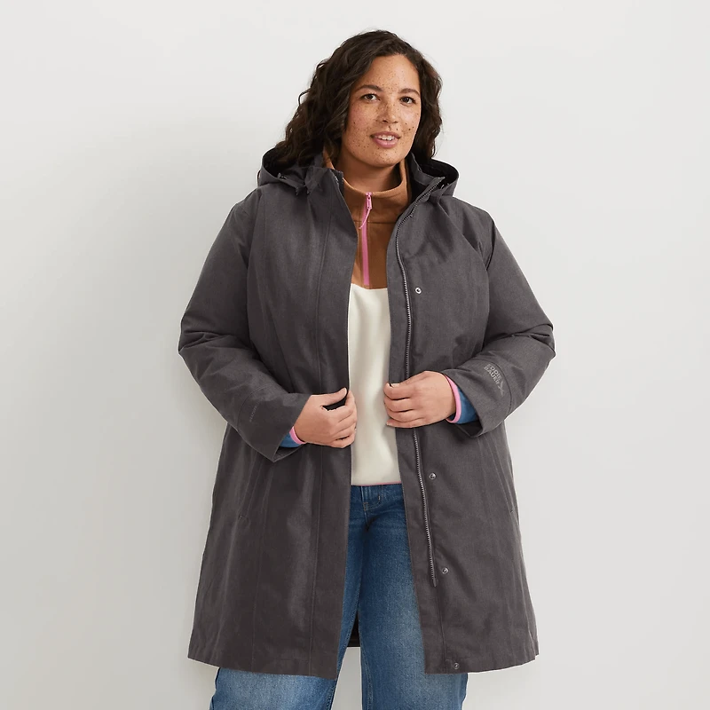 Girl on the Go® Insulated Waterproof Trench Coat
