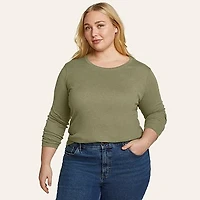 Women's Favorite Long-Sleeve Crewneck T-Shirt